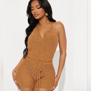 Crochet Coverup Romper
